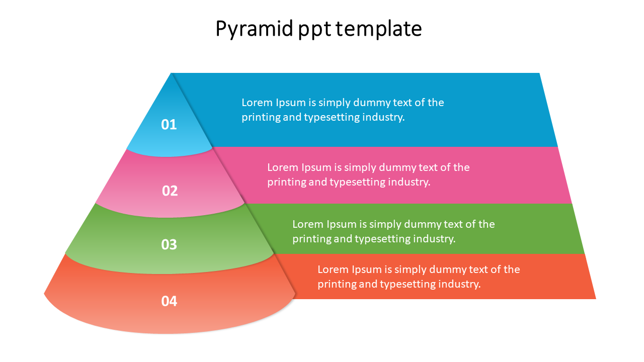 The Best Pyramid PPT Template